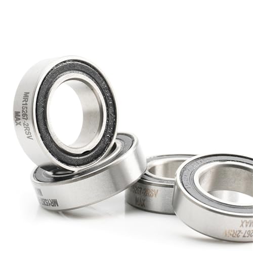 Rodamientos de bolas MR15267-2RSV de 15x26x7 mm con doble sellado de goma para repuesto