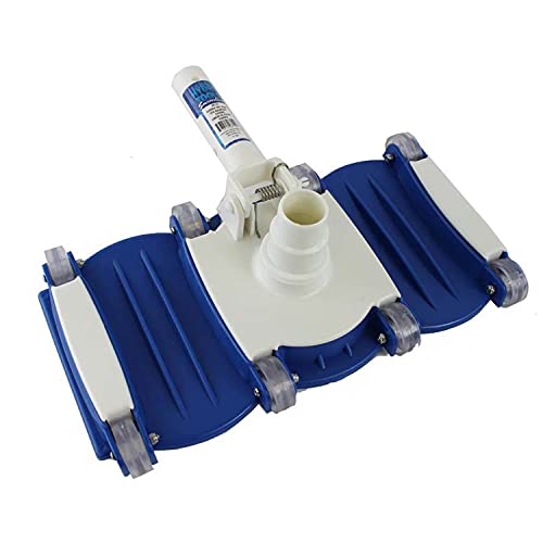 Swimline Cabeça de vácuo flexível ponderada, azul