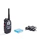 Midland G7 Pro C1090.14, Two-Way-Funkgerät Walkie Talkie, Dual Band 16 PMR446 Kanäle und 69 LPD, 4 wiederaufladbare Batterien, Gürtelclip, 1 Funkgerät, Schwarz