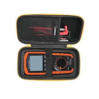 RLSOCO Hard Case for Klein Tools ET600 Multimeter, Megohmmeter� Insulation Tester(Case Only)