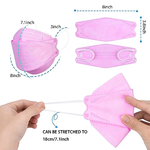 Image of KN95 Face Masks 50 Pack,Breathable Comfortable and Disposable KN95 Mask,Masks for Adults