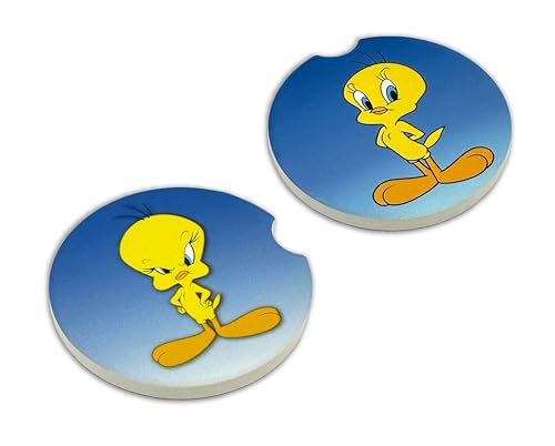 Portavasos cerámico universal Looney Tunes Tweety (2 piezas) miniatura 1