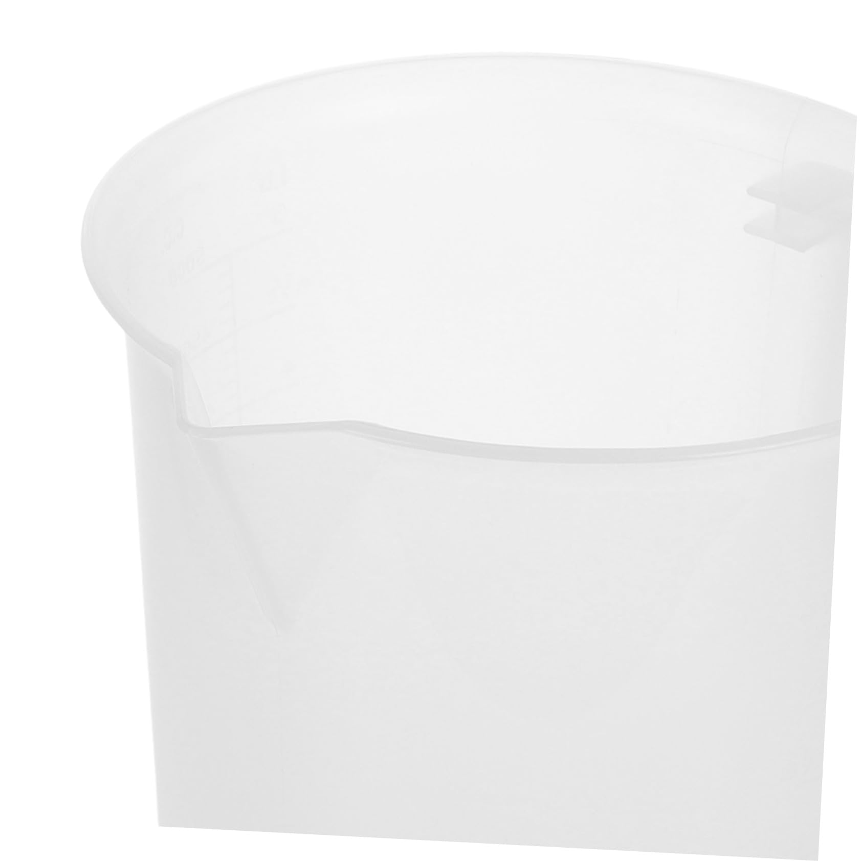 Vaso Medidor Grande De Plástico 5000 Ml Con Asas Para Aceite Motor Graduado Para Taller Mecánico Uso Automotriz Herramienta Precisa De Medición