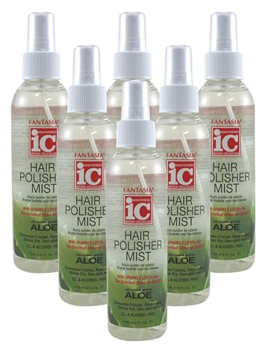 Fantasia Ic Hair Polisher Mist 6 Ounce Pump (177ml) (6 Pack) miniatura 1