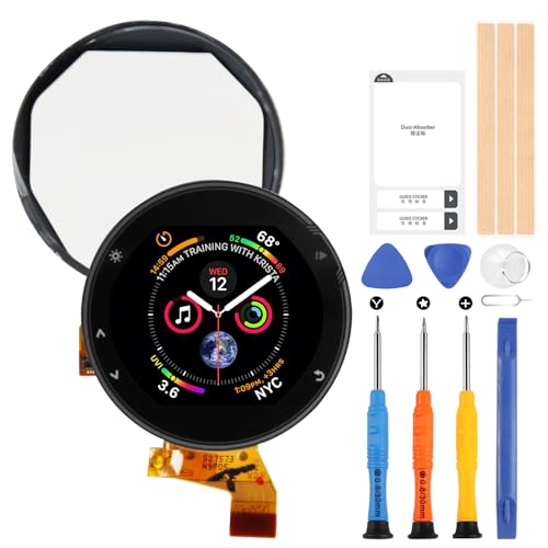 Contenuto della confezione: 1 schermo per Garmin Forerunner 735XT, 1 set di attrezzi per riparazioni, 1 pellicola temperata.