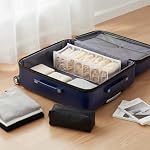Foldable Mesh Drawer Organizer with Dividers, Polyester Storage Bin for Socks and Underwear, Collapsible Dresser Insert, 9.8 x 3.9 x 2.0 Inches (1 PC) - Image 2