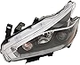 For Nissan Murano 2018 Headlight Assembly Driver Side | w/Black Bezel | Halogen | CAPA | Replacement For NI2502260, NI2502260C | 260609UE0E, 260609UE9A