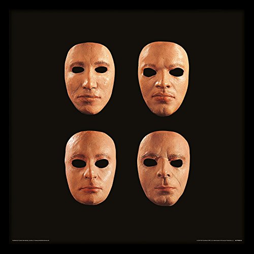 Pyramid International Pink Floyd (is There Anybody Out There) 12" Framed Classic Album Sleeve Memorabilia-31.5 x 31.5cm, Multicolour, 31 x 31.5 x 1.3 cm