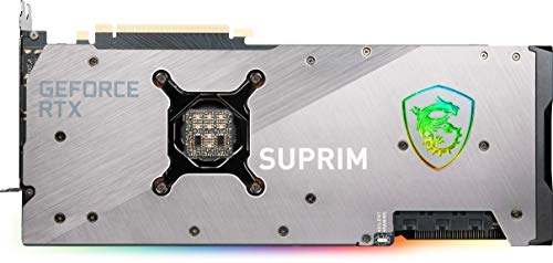 Image of MSI GeForce RTX 3080 SUPRIM X 10G LHR Gaming Graphics Card - 10GB GDDR6X, 1830 MHz, 3X PCI Express Gen 4, 320-bit, 3X DP v 1.4a, HDMI2.1 (Supports 4K)