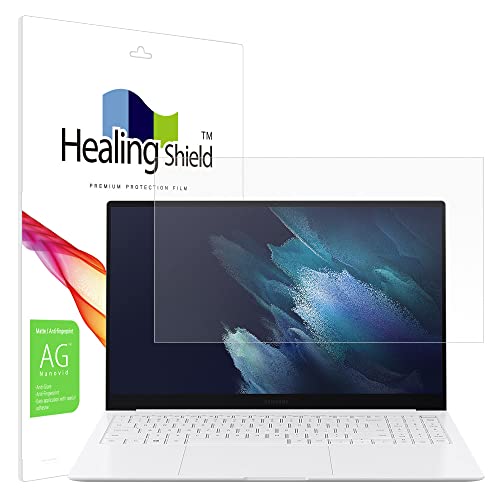 Healingshield XLV[tیtB Screen Protector Anti-Fingerprint Anti-Glare Matte Film Compatible with Galaxy Book2 Pro 15 NT950XE