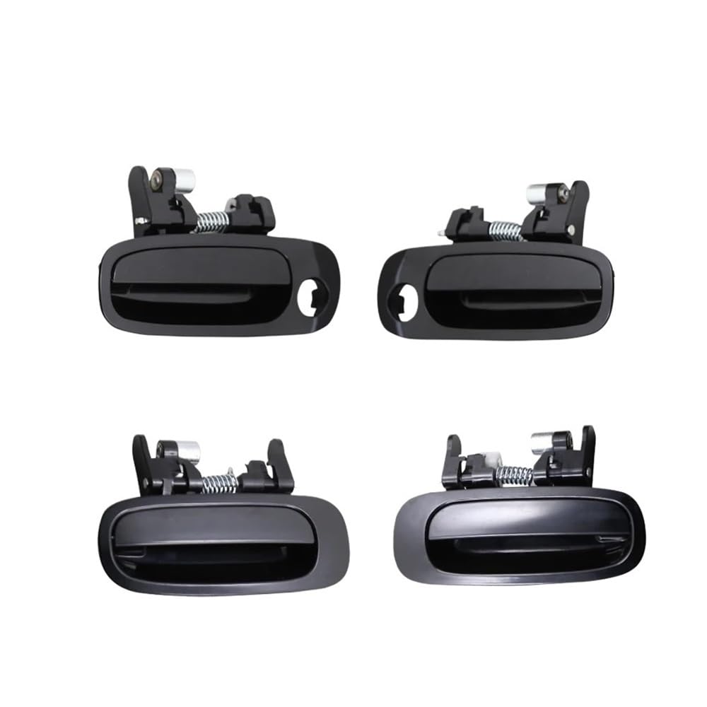 YMYYQW Car Outer Door Handle Car Black Exterior Door Handle Accessories Handles for Corolla 1998 1999 2000 2001 2002