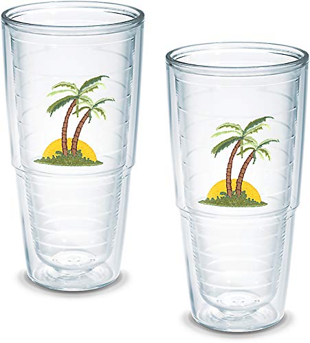 Tervis Tumbler Sunset 24-Ounce Double Wall Insulated Tumbler, Set of 2 -