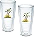 Tervis Tumbler Sunset 24-Ounce Double Wall Insulated Tumbler, Set of 2