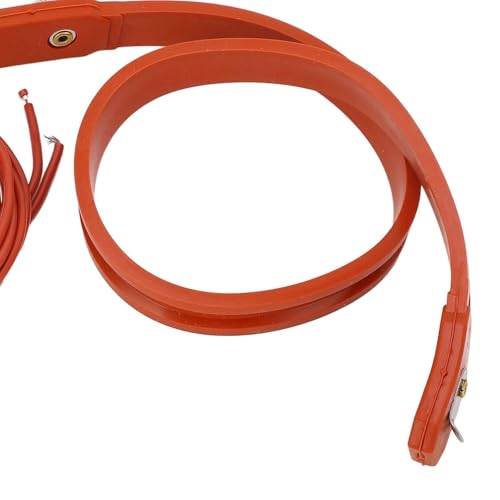 Selbstregulierendes Heizkabel, Rohrheizkabel für Rohrfrostschutz, Heizkabel mit Thermostat, Wärmeband, 28W AC 220V Rohrheizkabel, Enteisungs-Heizkabel, 15Mm Breite 45Cm Länge, Wasserrohr-Heizkabe