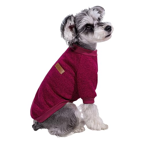 ペット服 犬の服 猫の服 春 秋 冬 ドッグウェア 柔らかい ストレッチ 快適 秋冬衣装 軽量 裏起毛 防寒 暖かい ペットウェア コスチューム 脱毛保護 犬猫洋服 小型犬 猫 お散歩 お出掛け パーティー 撮影写真 部屋着 防寒着(D,M)