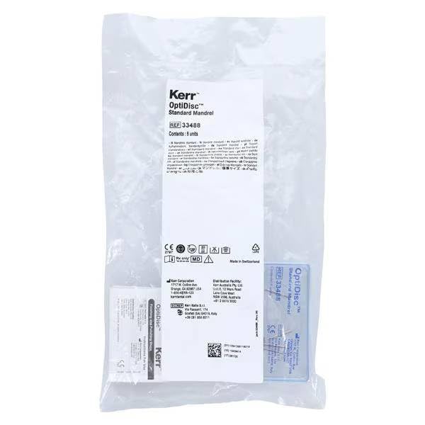 Axis Dental 33488 NTI OptiDisc Finishing & Polishing Mandrels 5/Pk