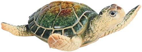 StealStreet SS-G-54336 Small Green Shelled Sea Turtle Figurine, 3.75"