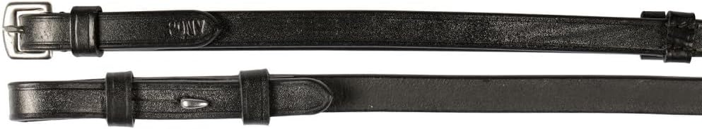 HORZE Laelia Leather Reins with Stops