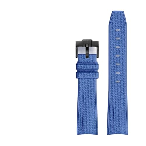 [����] YingYou �����b�N�X �I���K�Ή� ���o�[�E�H�b�`�o���h �X�E�H�b�` �W���C���g���[���X�E�H�b�` �R���X�e���[�V���� �h�� �X�|�[�c 20mm �E�H�b�`�X�g���b�v �J�[�u�G���h�o���h(Blue BK buckle)