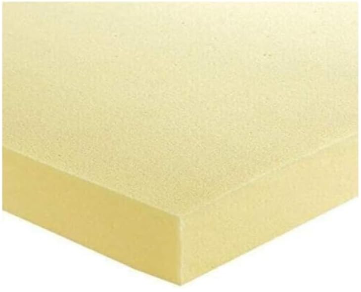 Foamma Memory Foam Sheet - Memory Foam Off-Cut for Dog Beds and Cushions Certified Memory Foam Supportive, Orthopaedic Pressure Relief Temperature Sensitive & Pain Relief (10" x 10" x 3")