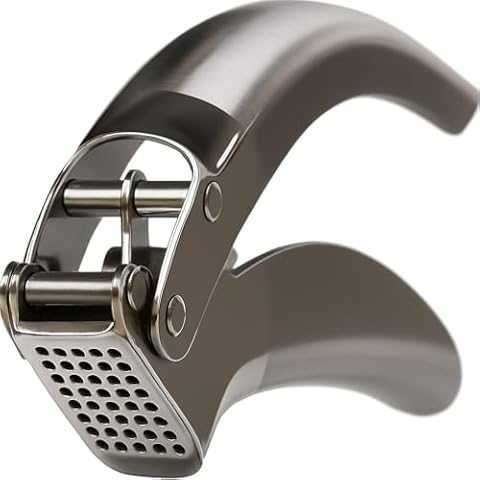 Coolklick Heavy Duty Stainless Steel Garlic Press Cover