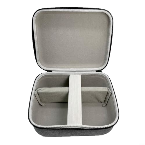 Bolsa de almacenamiento para proyector XGIMI MoGo 4 y Play6, funda protectora de EVA a prueba de golpes con bolsillos organizadores para proyector portátil, funda de transporte compacta para viajes
