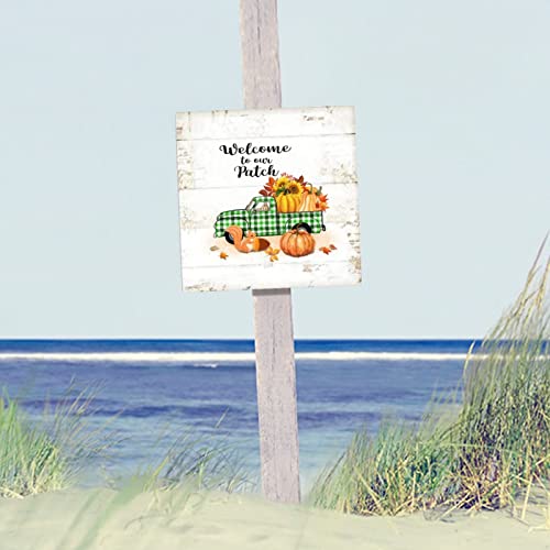Plaque murale de qualité en bois décoration de ferme premium - 6