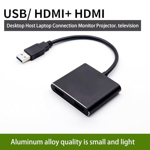 Cable convertidor de video USB 3.0 a HD 1080P accesorio de pantalla de monitor PC 6