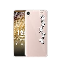 Sunrive Coque Pour Sony Xperia X Performance, Silicone Étui Housse Protecteur Souple Gel Transparent Back Case(TPU Fleur Rose 2)+ Stylet OFFERTS