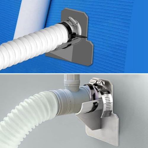 Hlennotor Swimmingpool -Rohrhalter 1Set f¨¹r Oberirdische Poolzubeh?r, Poolschl?uche f¨¹r Oberirdische Pools – Bild 4