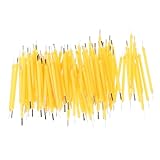 DOITOOL 120 Stück Teiliges Niedervolt Lampenfilamente Warmweiß Hartglas Ersatz für Glühbirnen Lichtfaden Zubehör Energieeffizient Langlebig für Zuhause Büro Gewerbe