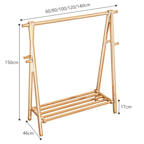 Meuble penderie pliable en bois marron pour optimiser les petits espaces - 8