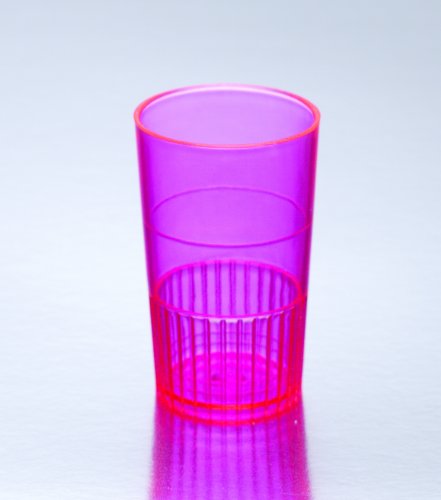 Zappy ZP-144 48 1.5 Oz Straight Wall Shooter Hard Disposable Plastic Shot Glasses Party Bar Glasses Wedding Cups Wine Glass Cocktail Champagne Martini Neon Party Cups Colored Drinking Glasses Shooter Glass thumb #1