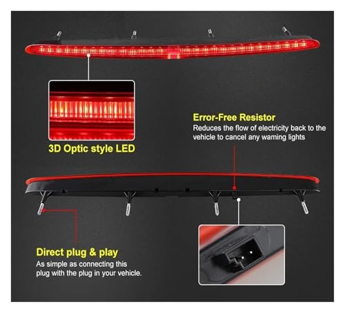 3ème feu stop LED finition Smoke Lens pour éclairage arrière BMW Série 1