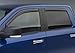 EGR 572751 In-Channel Window Visor (Front and Rear Set Dark Smoke Finish), 1 Pack