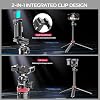 ULANZI MT-44 Mobile Phone Camera Tripod 147cm 3-in-1 Selfie Stick with Bluetooth Remote, 360° Ball Head, Cold Shoe Mount, 1/4" Thread, Compact Travel Tripod for DSLR Cameras Action Cameras Smartphone #4