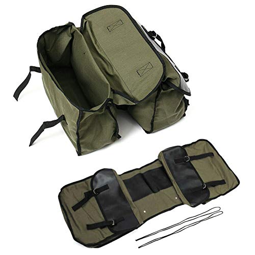 Bolsa de Silla para Motocicleta en Verde Oliva miniatura 5