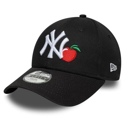 Casquette enfant New Era 9FORTY NY Yankees noire idéale pour l'école et le sport