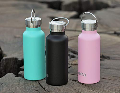 Mira Alpine Stainless Steel Vacuum Insulated Water Bottle With 2 Lids thumb #6
