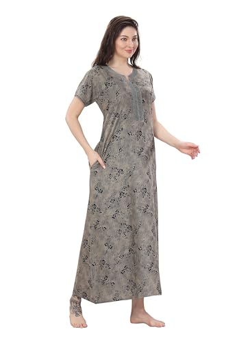 Image of Soulemo Women's Blended Alpine Nighty (Slim Fit) 1645