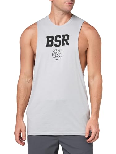 Under Armour Men's Project Rock Blood Sweat Respect Tank, (011) Mod Gray Medium Heather / / Black, X-Large