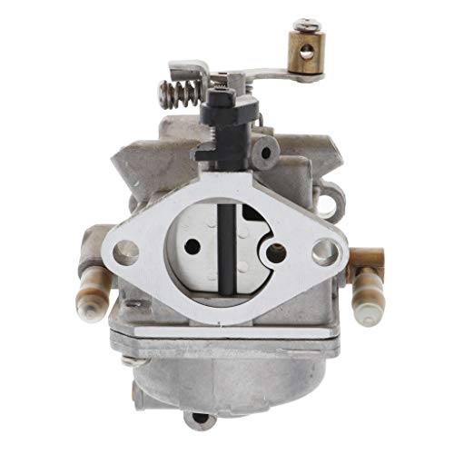 Carb Carburetor Assy 6BX-14301-10 6BX-14301-11 6BX-14301-00 Compatible for YMH F6 4 Stroke 6HP Boat Motor 6BX-14301