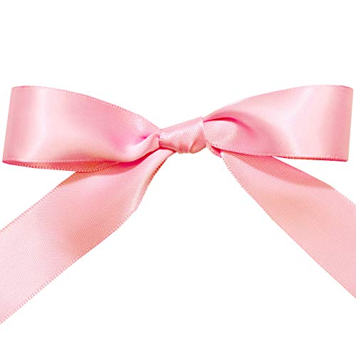 Image of Morex Ribbon 08822 /50-148 Double Face Satin Ribbon, 7 /8 inch x 50 Yd, Tulip