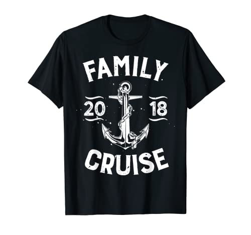 Family Cruise 2018 camiseta verano vacaciones regalo a juego Camiseta