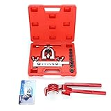 ✔ Das Bremsleitung Bördelgerät ist geeignet für die Automobil-, Sanitär- und Elektrotechnik.