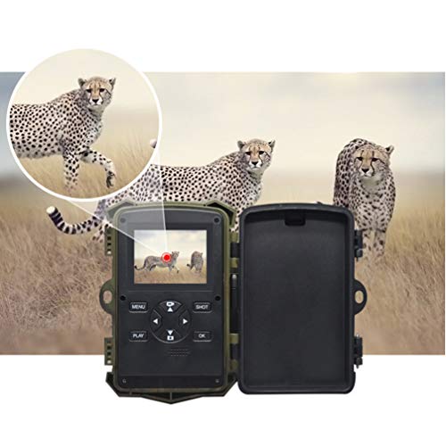 BESPORTBLE Câmera de rastreamento de caça à prova d'água, sensores infravermelhos, câmera de trilha