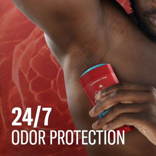 Image of Old Spice Aluminum Free Deodorant for Men, 24 /7 Odor Protection, 24 /7 Freshness & Lasting Scent, Aqua Reef with Cypress Scent, 3.8 oz (Pack of 3)