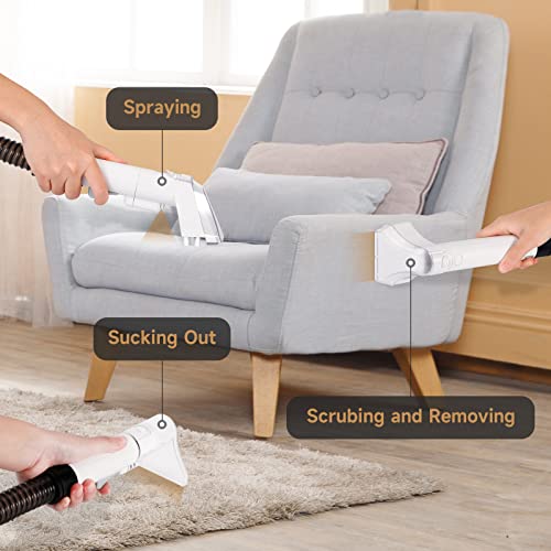 Weclean C1 Carpet Upholstery Cleaner Machine, Portable Spot Cleaner, Stain Remover With Brush For Couch And Rug (White) , Lavadora De Tapiceria De Carros, Chiar Washer #TOP3