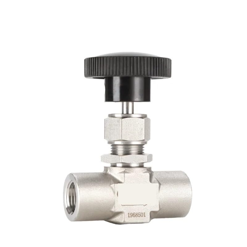 Válvulas de aguja de acero inoxidable 316 NPT de alta presión 6000 PSI