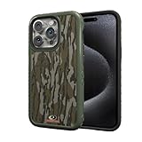cellhelmet Mossy Oak | Bottomland Camo | Dual-Layer Case in Olive Drab Green Designed for iPhone 13 Pro Shock & Drop Proof - Durable | As Seen on Shark Tank